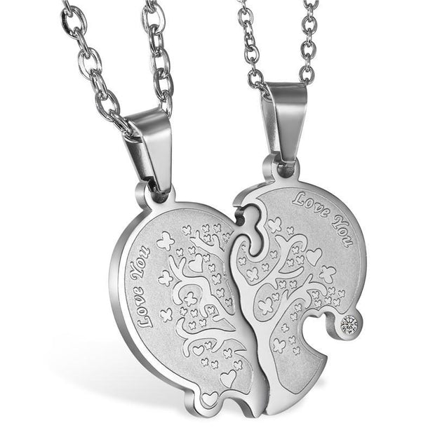Tree Of Life Love You-Couples Necklaces - Urban Village Co.