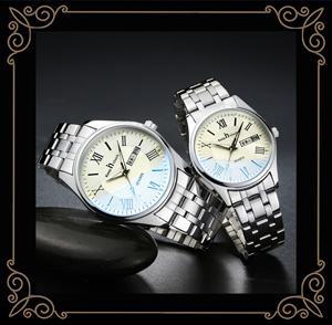 Couples Steel Watch Set - Urban Village Co.