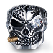 Smoking Skull Ring - Urban Village Co.
