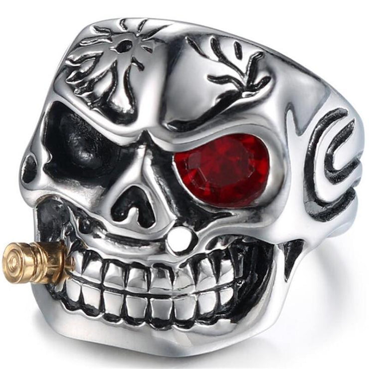 Smoking Skull Ring - Urban Village Co.