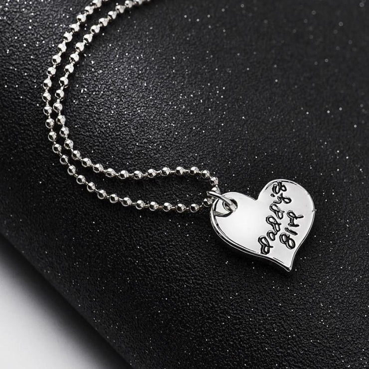 "She Stole My Heart" Necklace & Keychain Set - Urban Village Co.