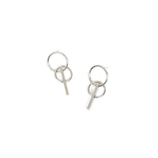 Free Double Ring Studs - Urban Village Co.