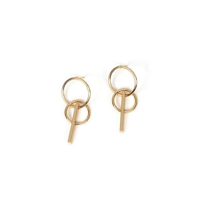 Free Double Ring Studs - Urban Village Co.