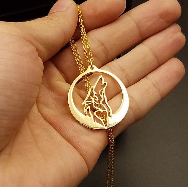 "Howling At The Moon" Pendant - Urban Village Co.