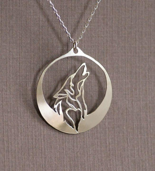 "Howling At The Moon" Pendant - Urban Village Co.