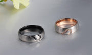 One Heart Couple's Rings - Urban Village Co.