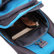 RB Blue Nylon Sling Backpack - Urban Village Co.