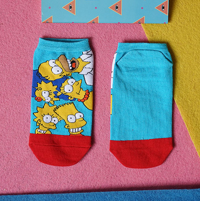 The Simpsons Ankle Socks - Urban Village Co.