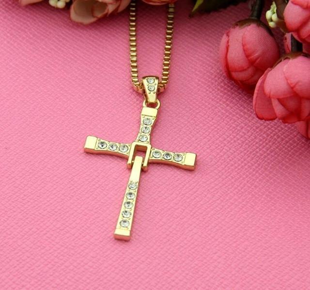 Dominic Toretto Cross Pendant - Urban Village Co.