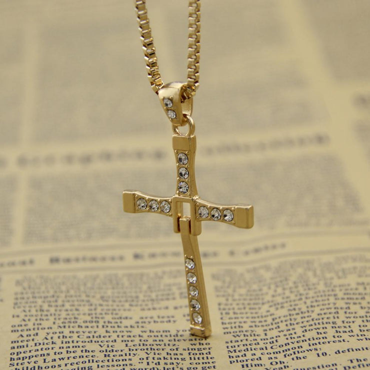 Dominic Toretto Cross Pendant - Urban Village Co.