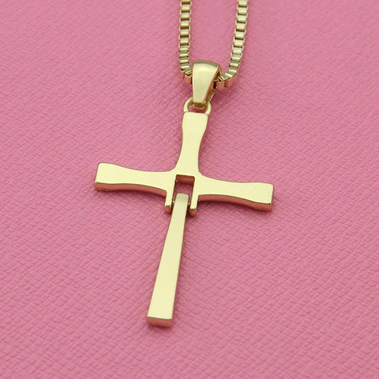 Dominic Toretto Cross Pendant - Urban Village Co.