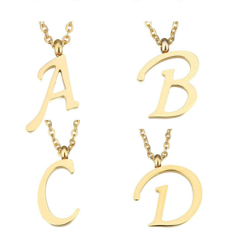 Stainless Steel Alphabet Chain - Urban Village Co.