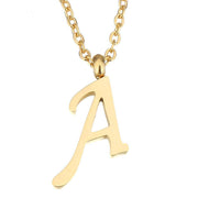 Stainless Steel Alphabet Chain - Urban Village Co.