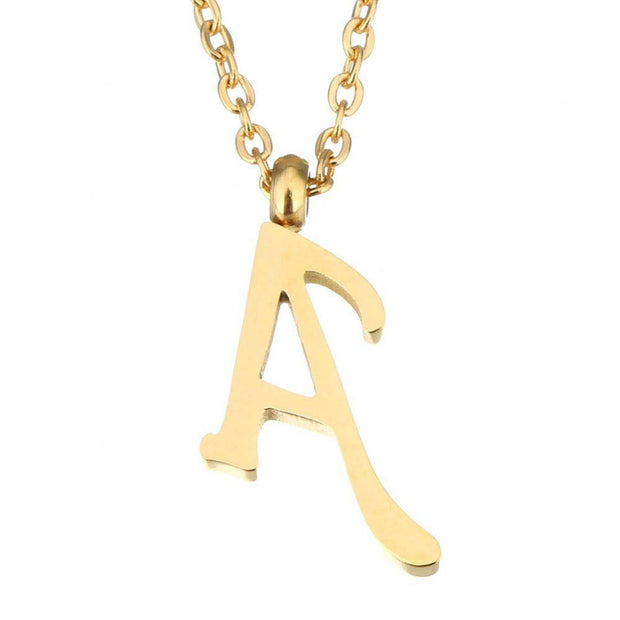 Stainless Steel Alphabet Chain - Urban Village Co.