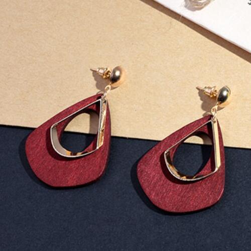 Triangle Statement Earrings - Urban Village Co.